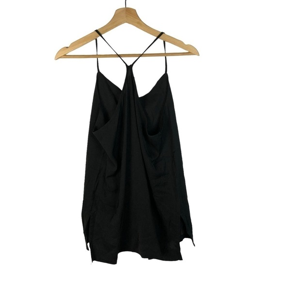 The Limited Black Split Hem Racerback Tank Top M - Picture 2 of 4
